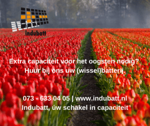 Extra capaciteit nodig voor het oogsten? Huur bij ons uw (wissel)batterij
